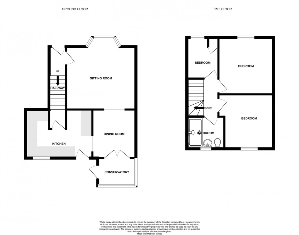 Floorplan for Carleton Road, Skipton