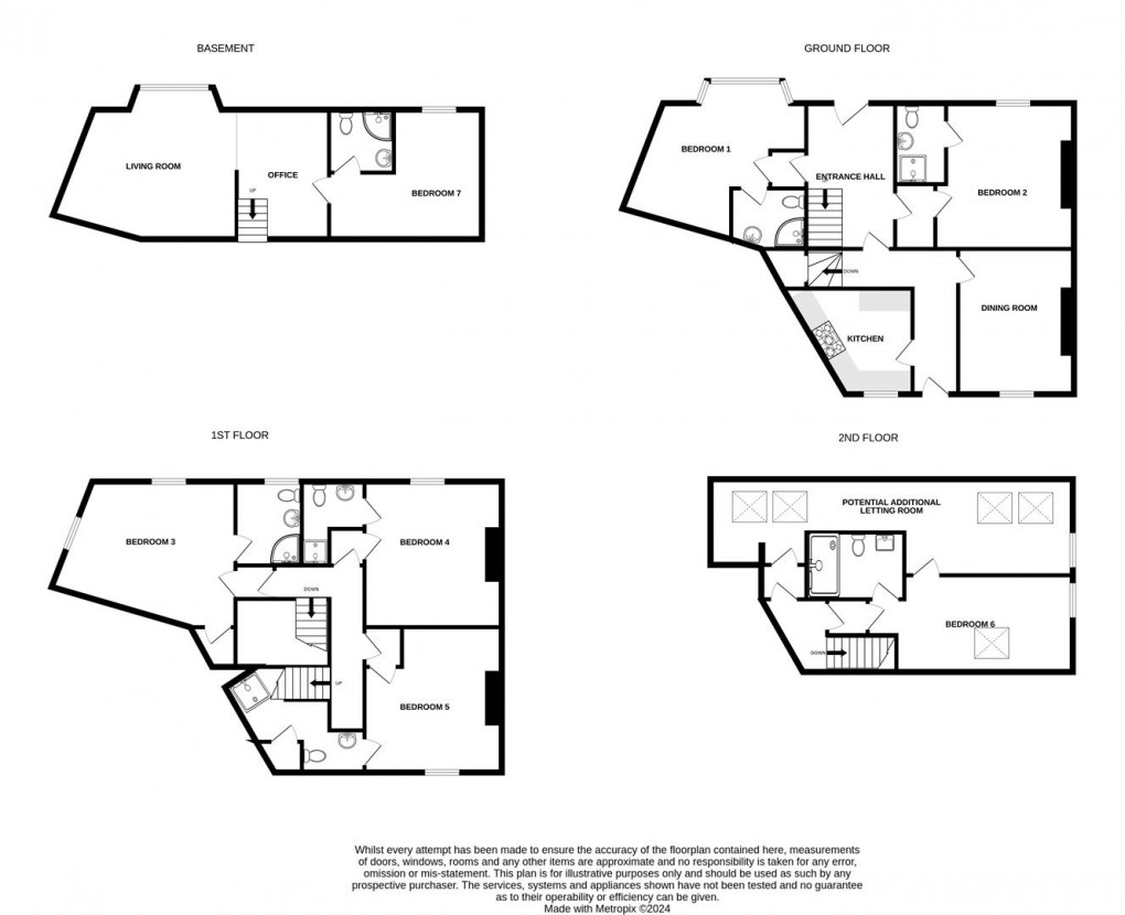 Floorplan for Salisbury Street, Skipton