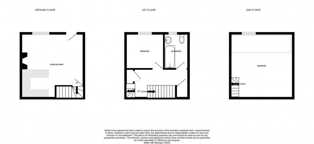 Floorplan for Lodge Hill, Addingham