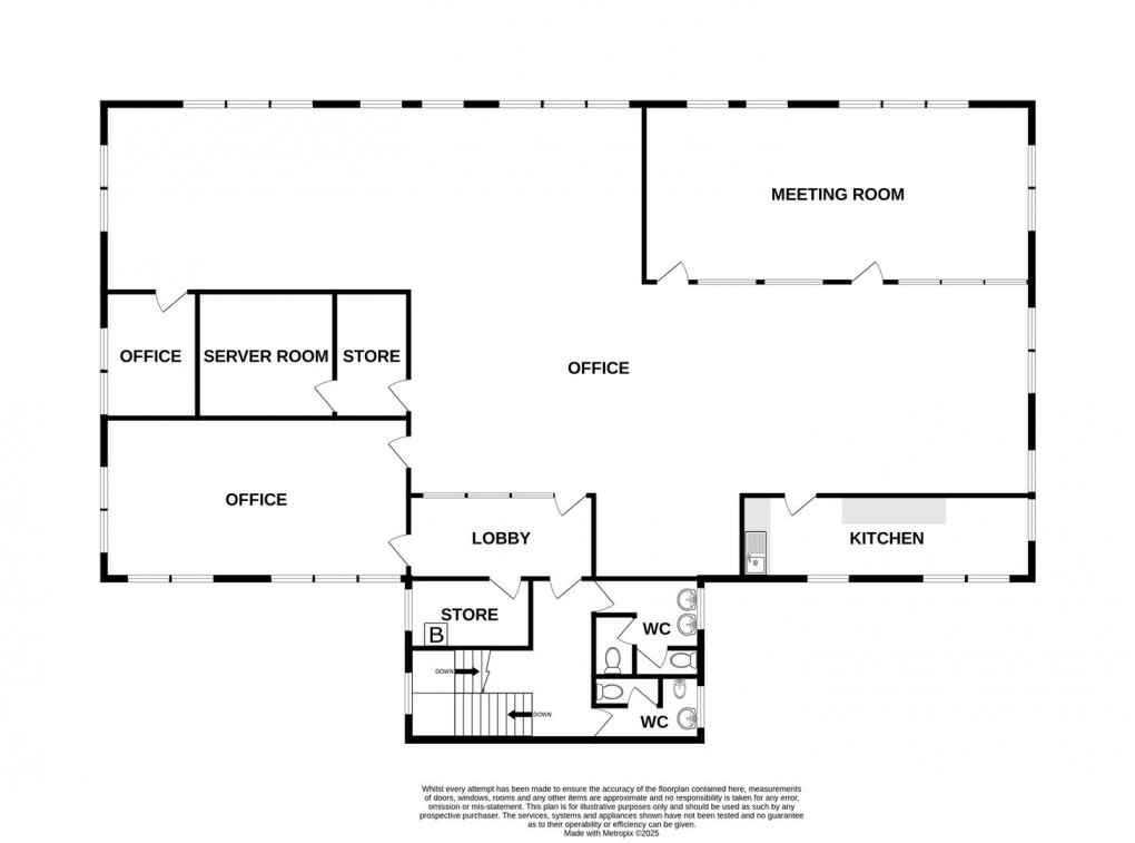 Floorplan for Belmont Bridge, Skipton