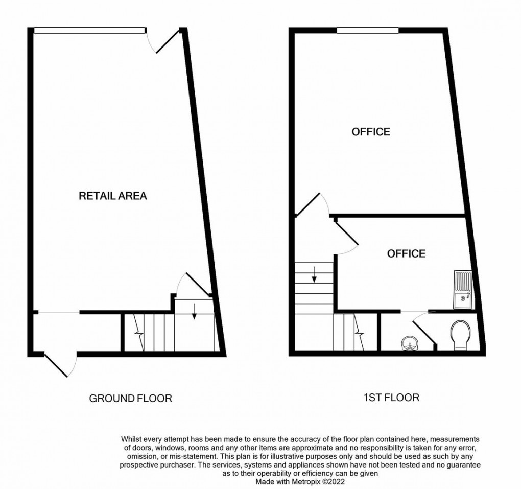 Floorplan for 6, Central Buildings, Skipton