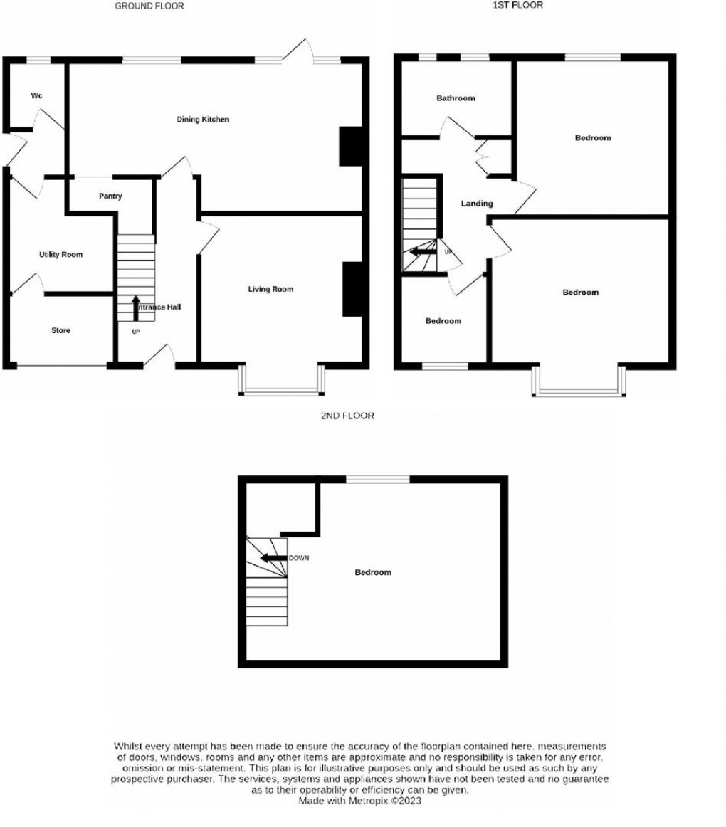 Floorplan for Marton Road, Gargrave