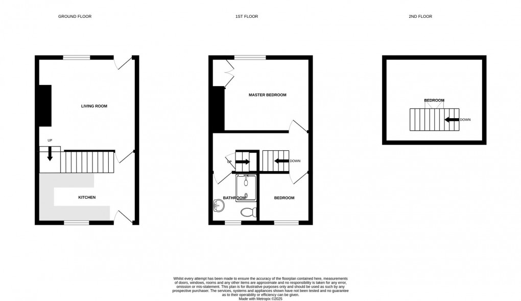 Floorplan for West Lane, Embsay