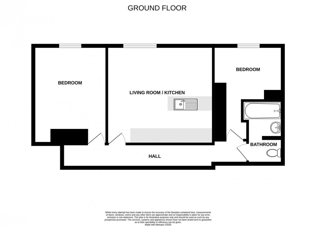 Floorplan for Ship Corner, Skipton
