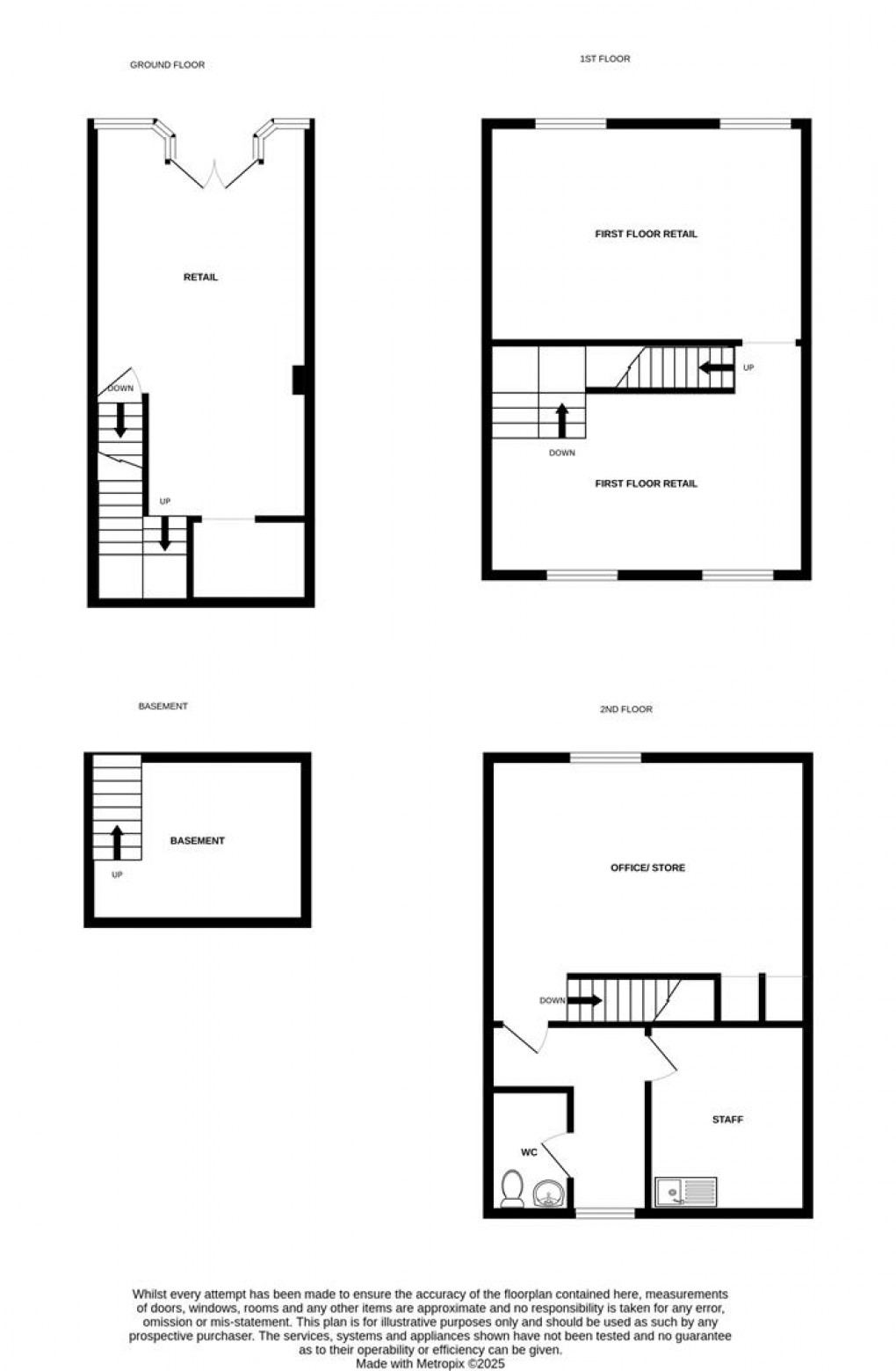 Floorplan for Sheep Street, Skipton