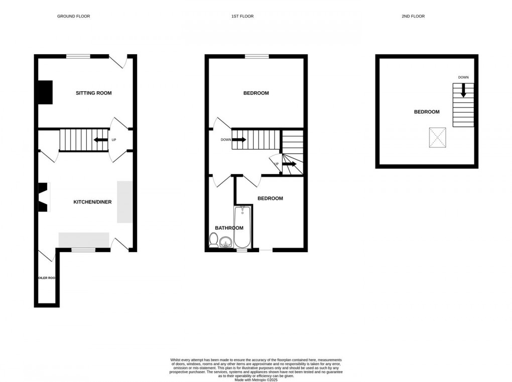 Floorplan for Craven Street, Barnoldswick