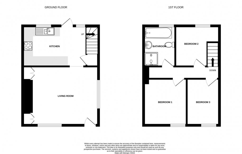 Floorplan for Castle Street, Skipton