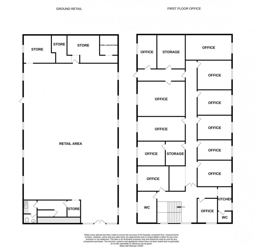 Floorplan for Albion Works, Skipton