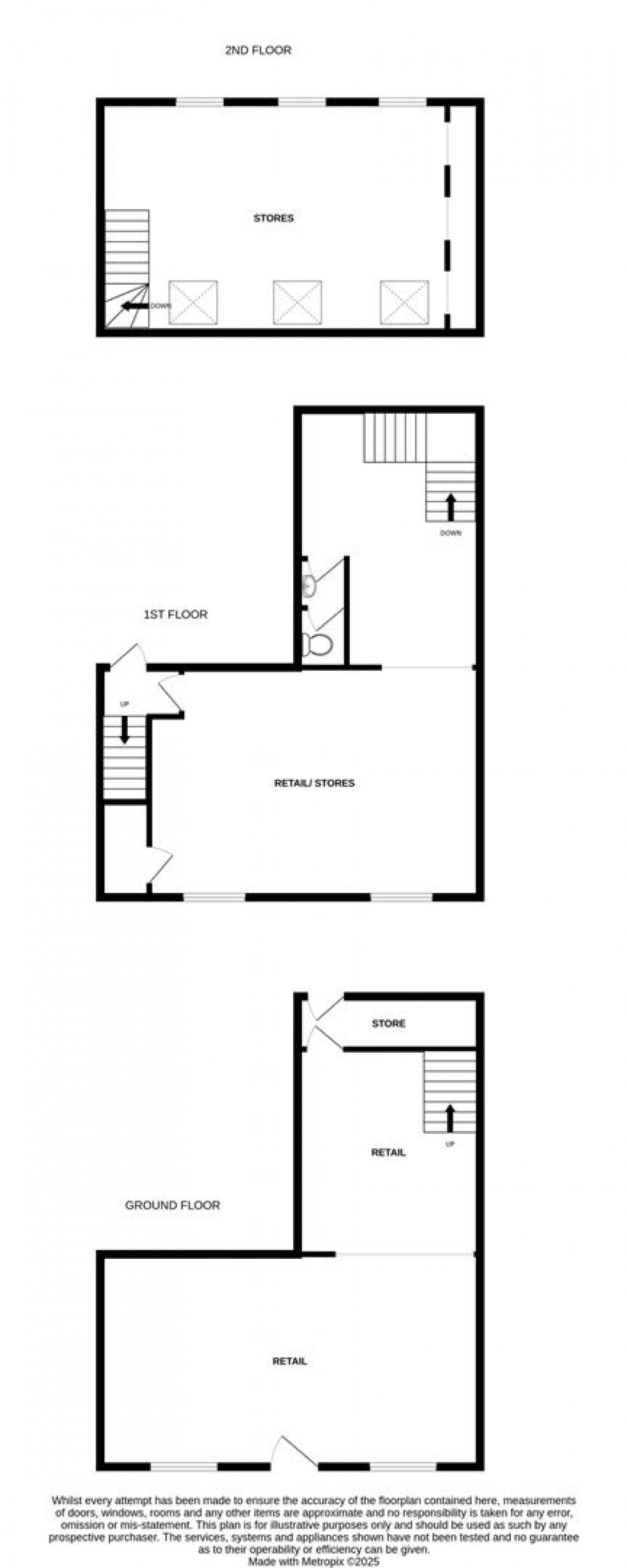 Floorplan for High Street, Skipton