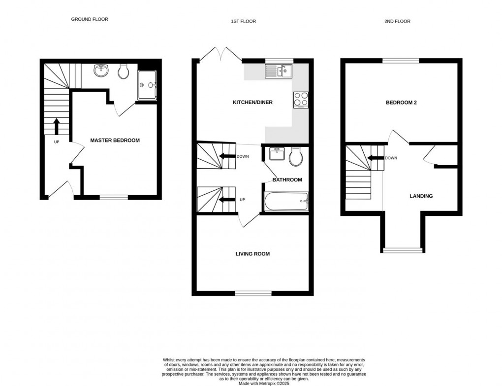 Floorplan for 14 Pen-Y-Ghent Road, Skipton