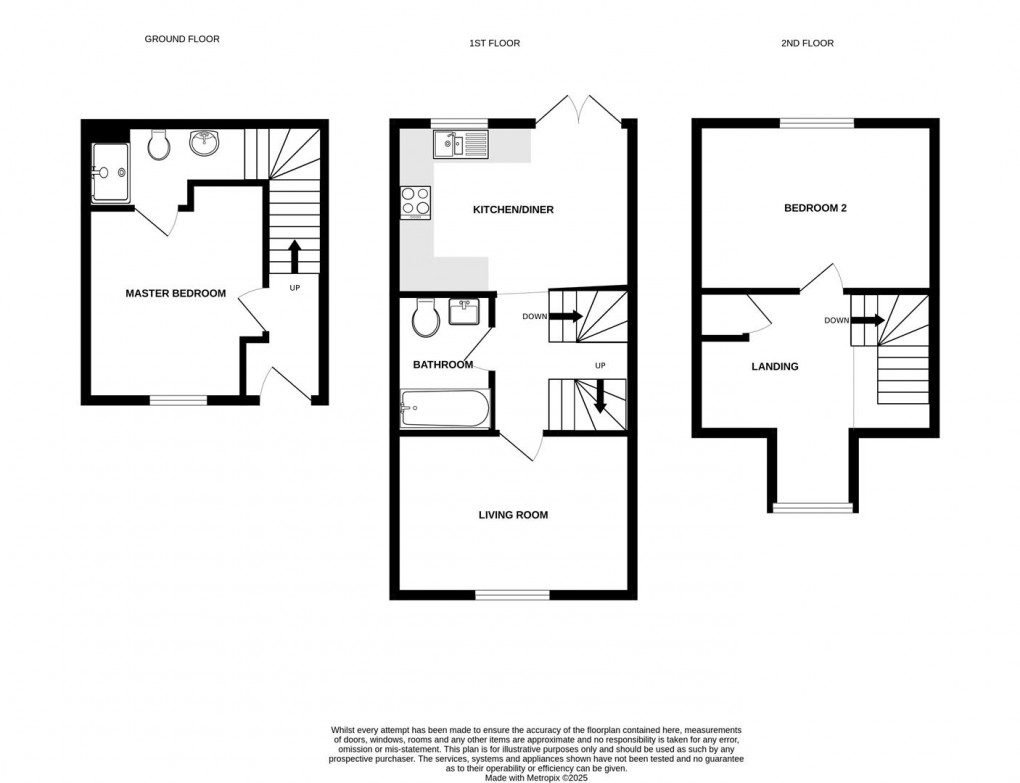 Floorplan for 16 Pen-Y-Ghent Road, Skipton