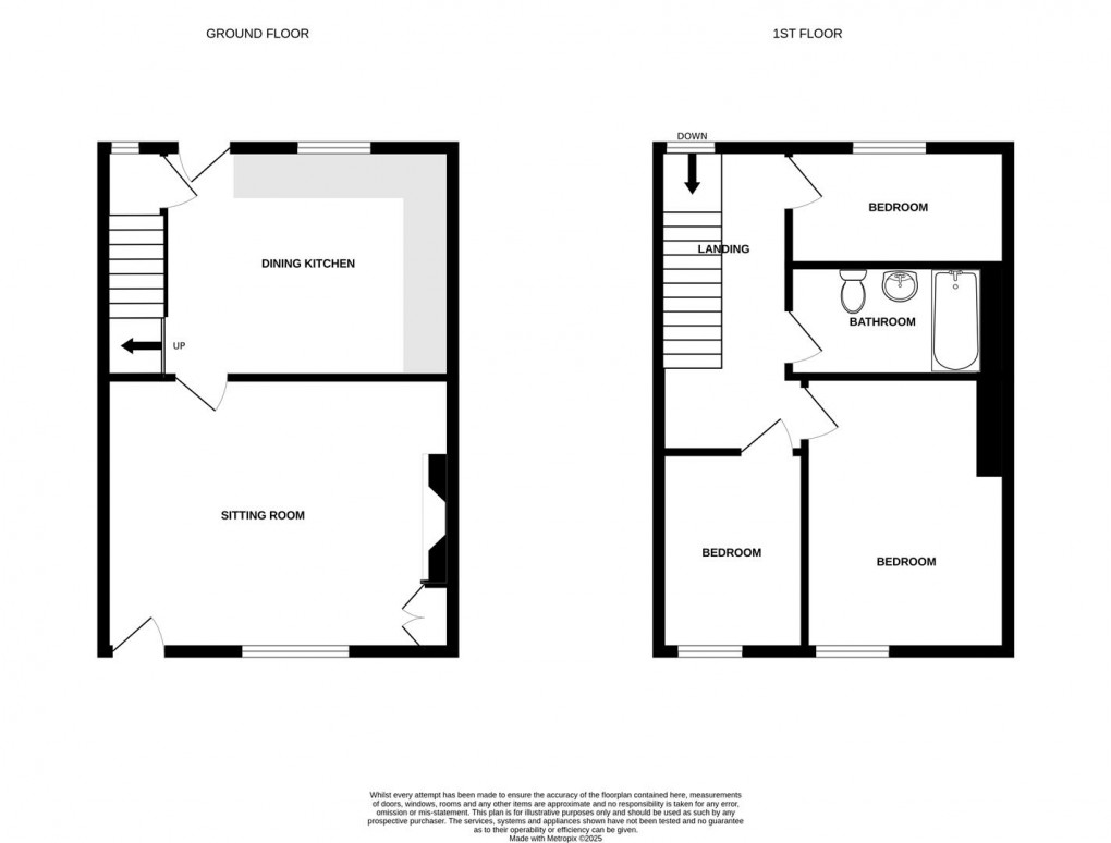 Floorplan for Keighley Road, Skipton