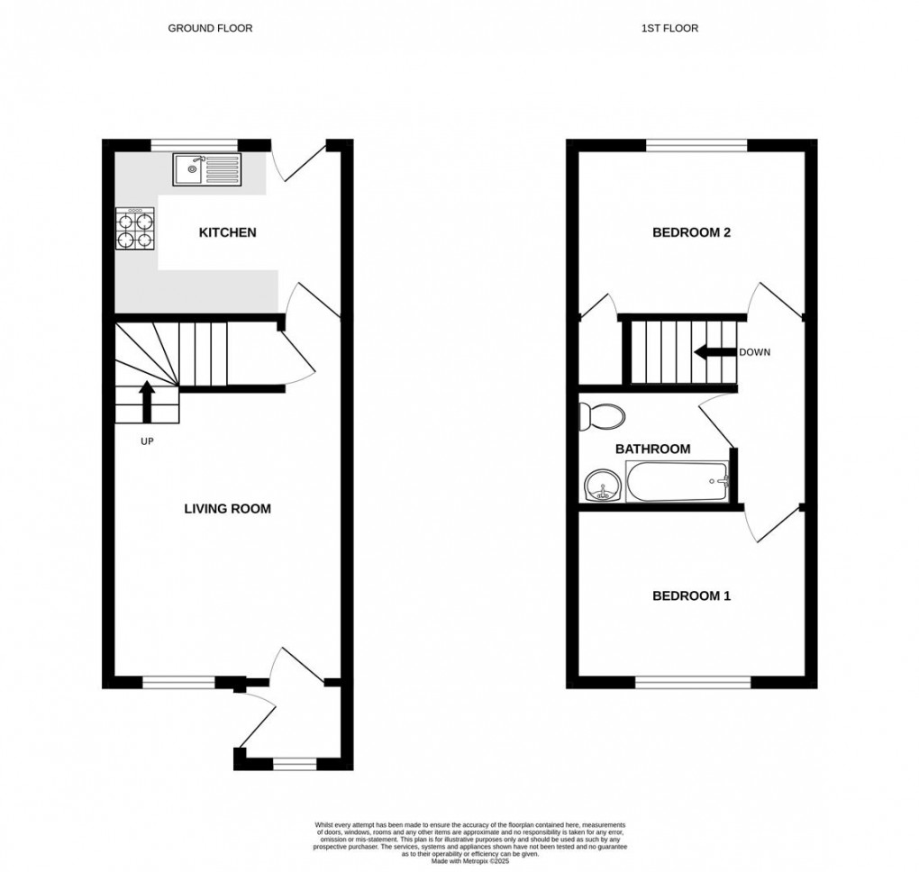 Floorplan for York Street, Barnoldswick