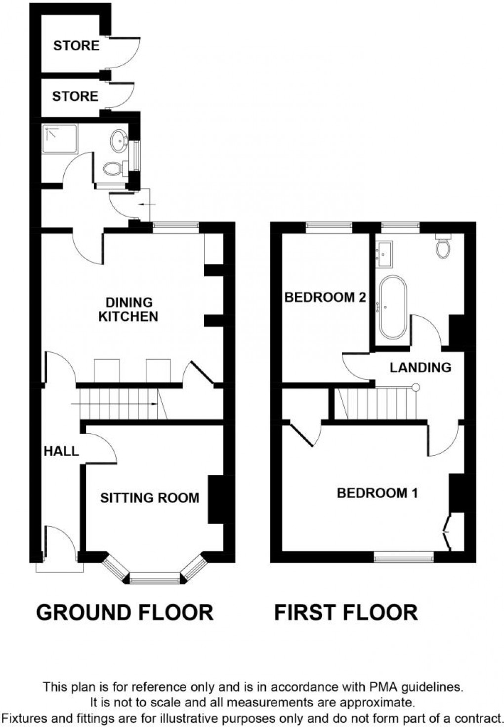 Floorplan for Devonshire Street, Skipton