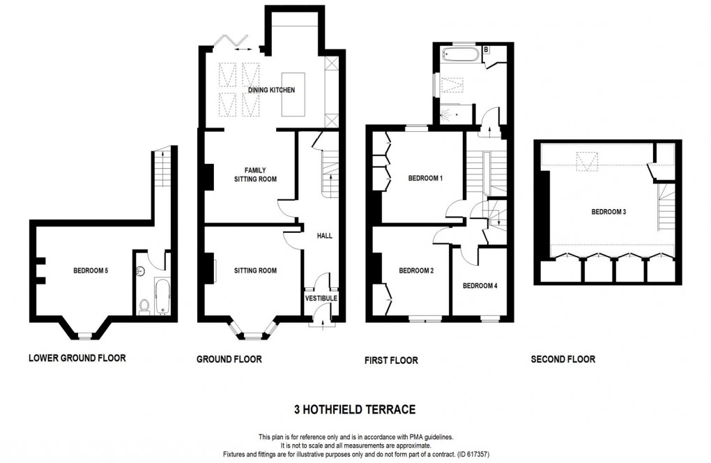 Floorplan for Hothfield Terrace, Skipton