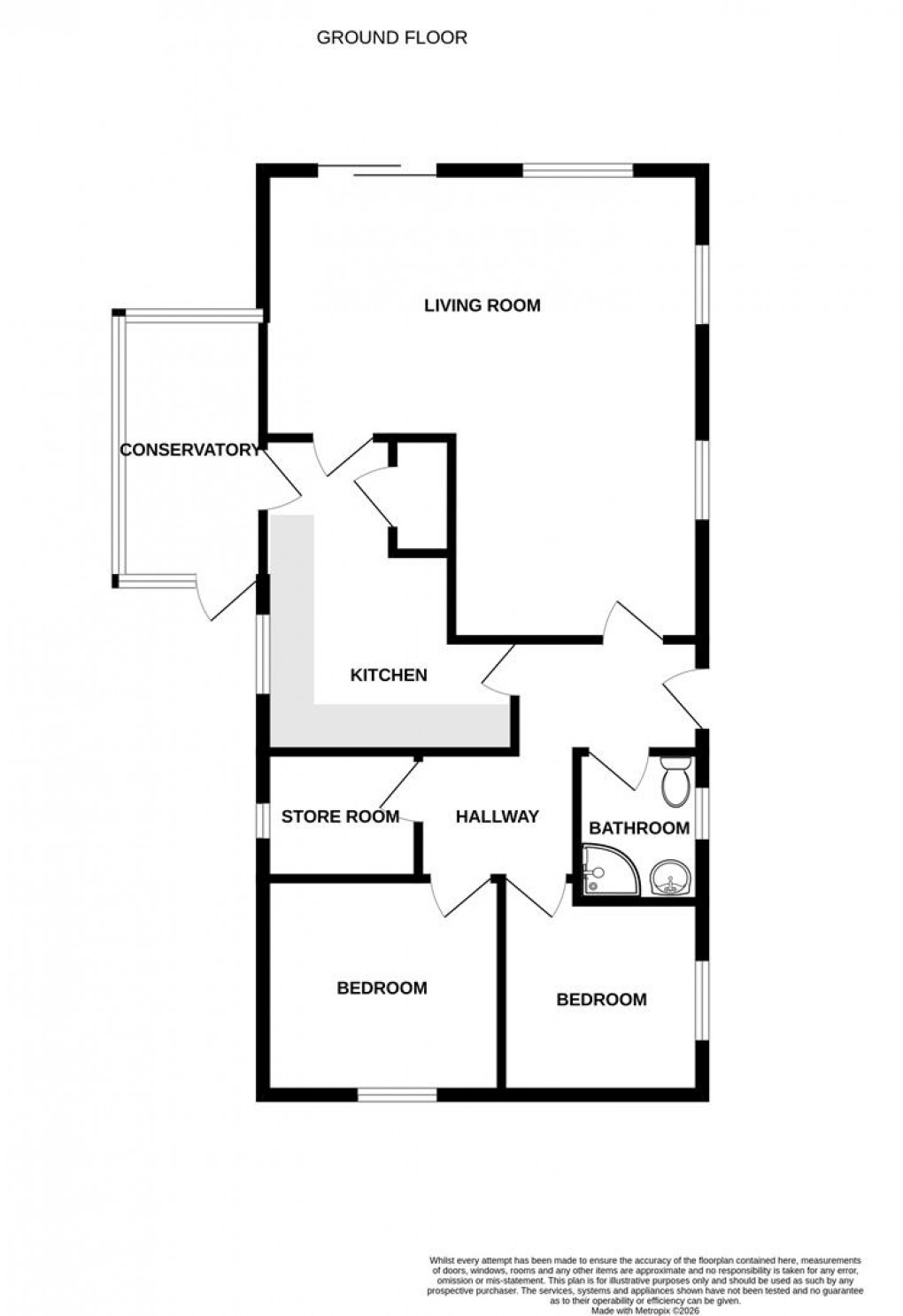 Floorplan for Bowland Fell Park, Tosside