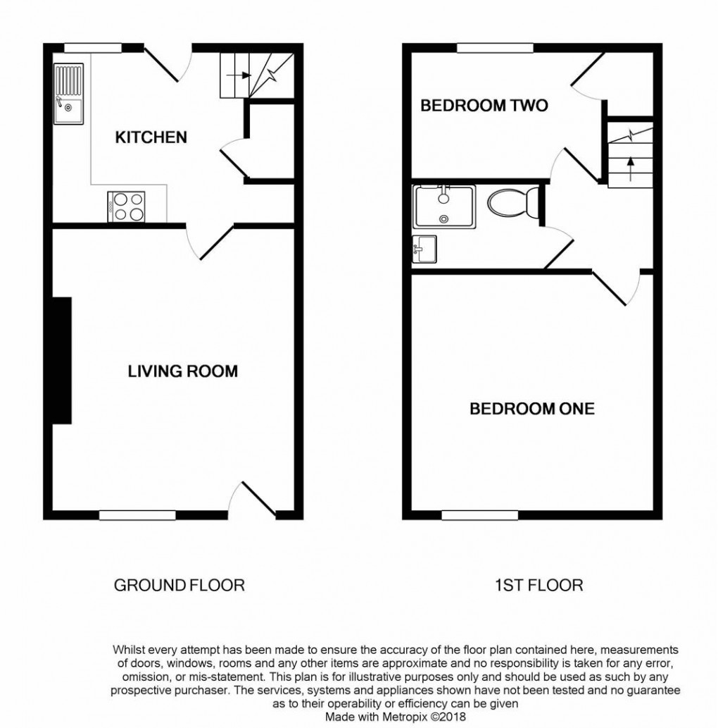 Floorplan for Clayton Street, Barnoldswick