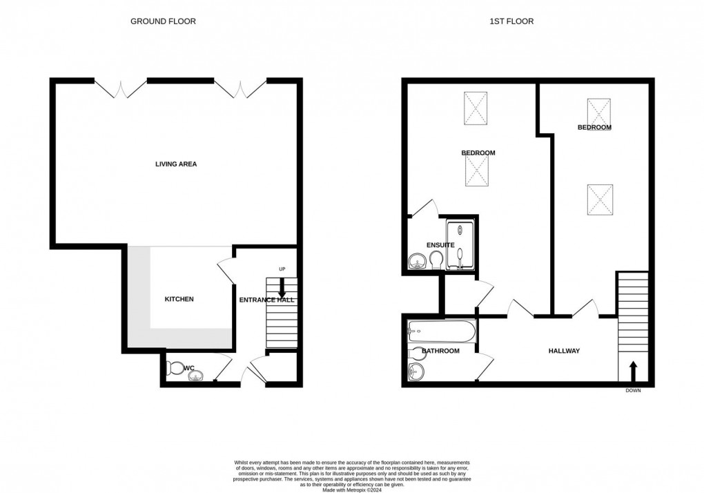 Floorplan for Tannery Lane, Embsay