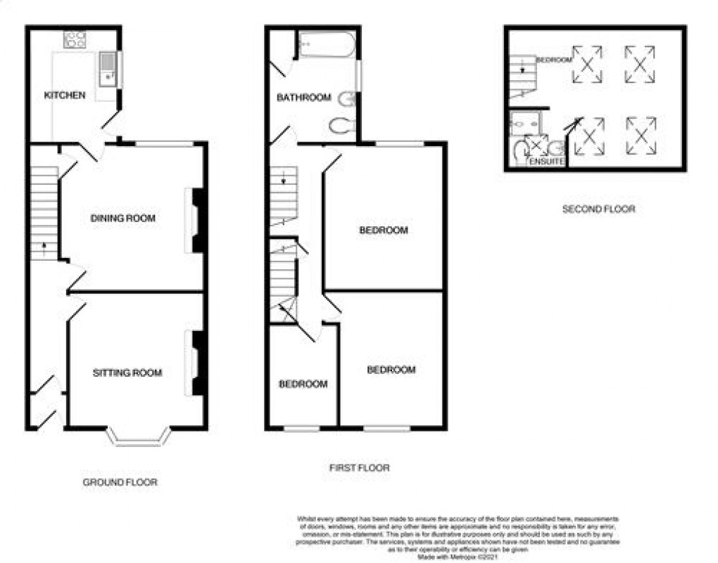 Floorplan for School Lane, Earby