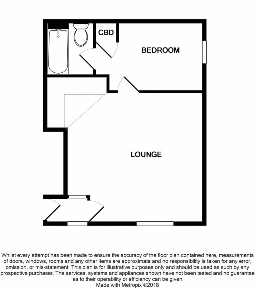 Floorplan for Victoria Court, Skipton, BD23 1JE