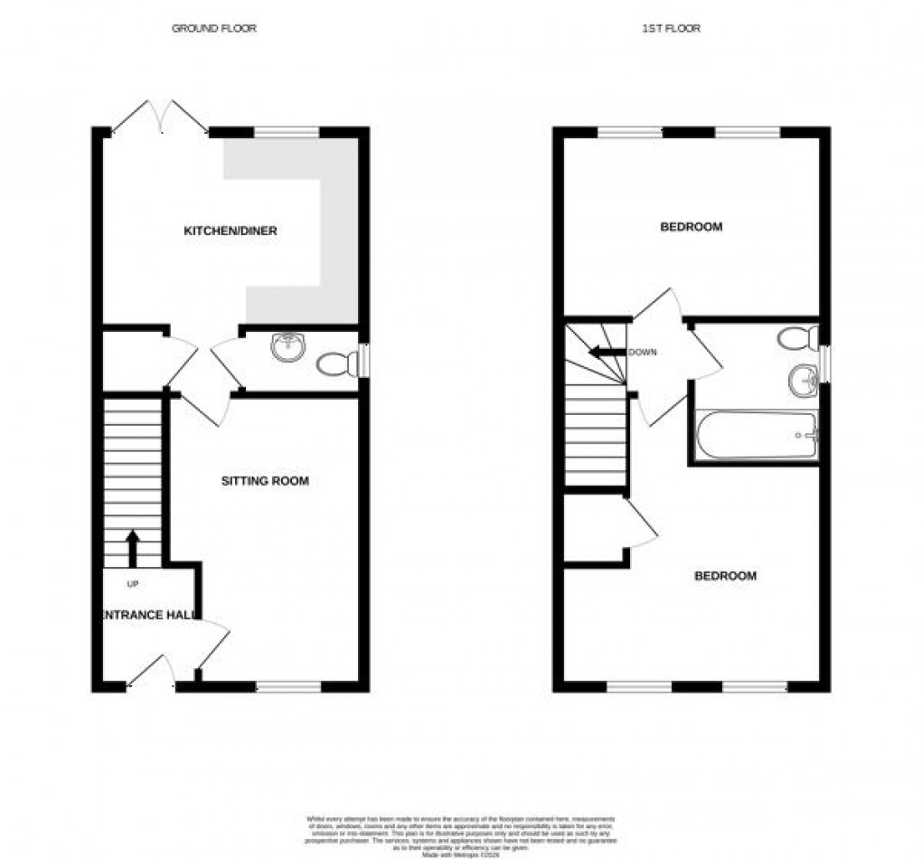 Floorplan for Lindley Moor Avenue, Skipton