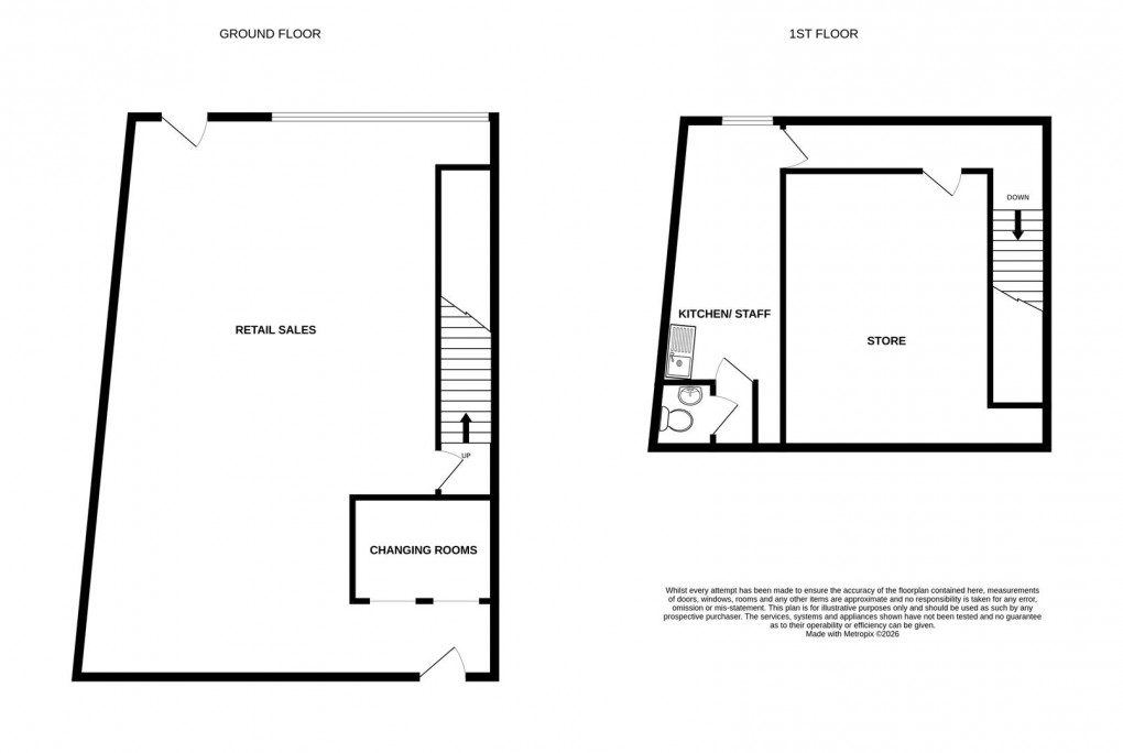 Floorplan for Unit 17, Craven Court, High Street, Skipton