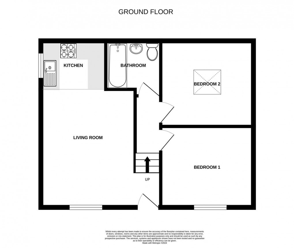 Floorplan for Cawder Hall Farm, Skipton