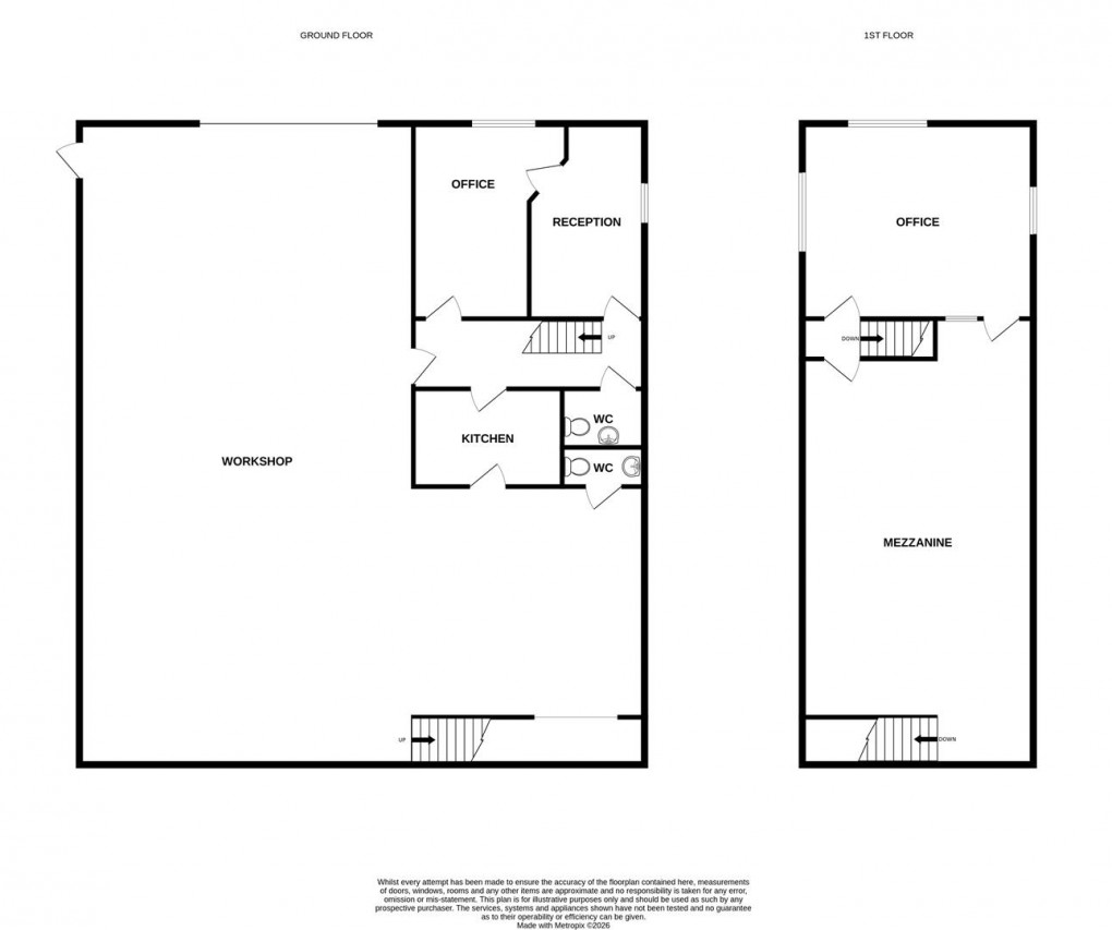 Floorplan for Millennium Road, Airedale Business Centre, Skipton