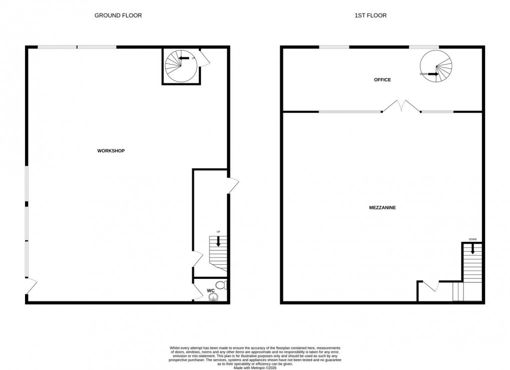 Floorplan for Millennium Road, Airedale Business Centre, Skipton